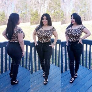 Thick/Stretchy paper bag Pants